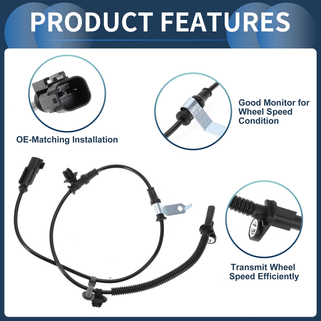 ABS Wheel Speed Sensor for Ford Mustang (2015–2023) No.FR3Z2C204A