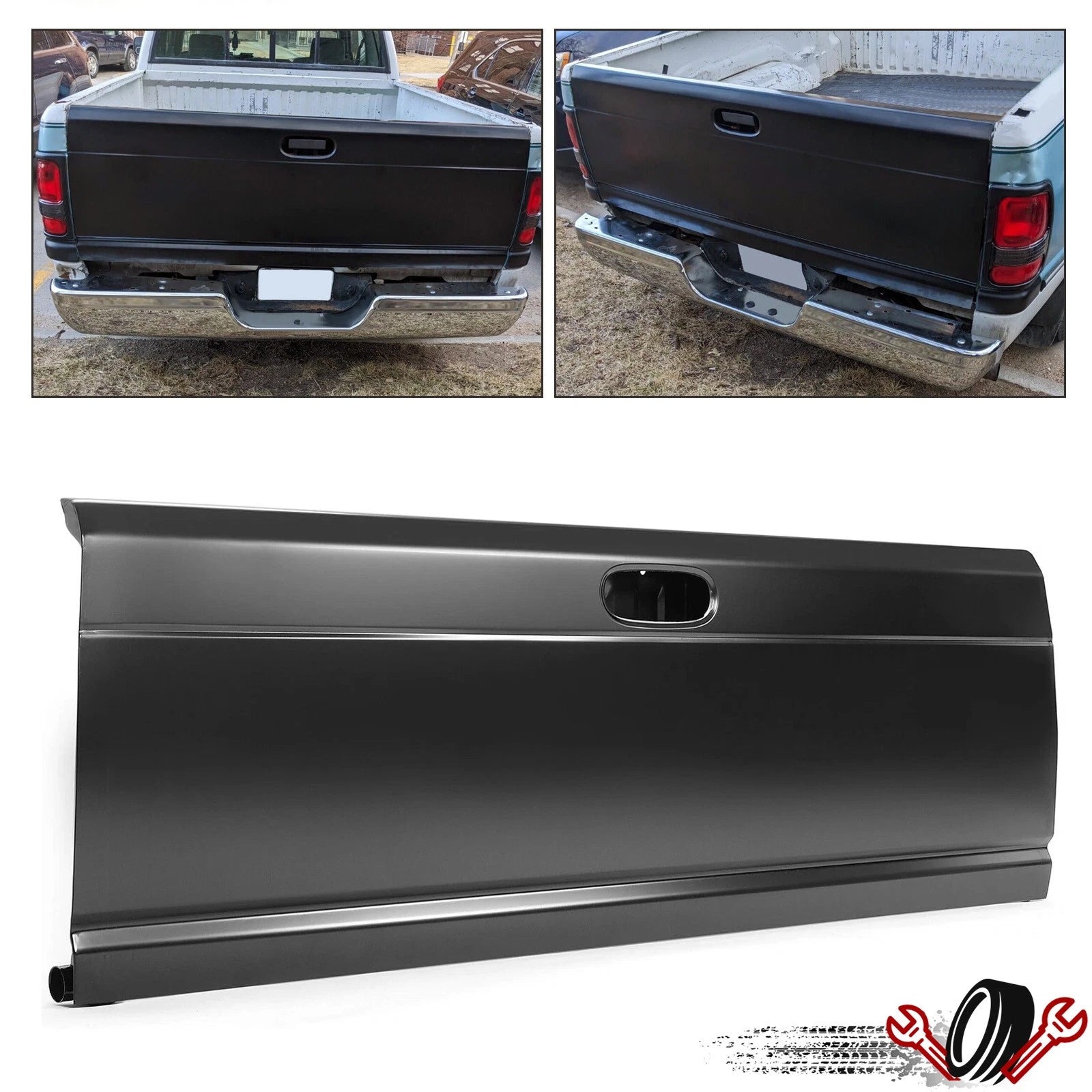 Steel Tailgate for Dodge Ram 1500/2500 Pickup (1994–2002)