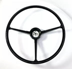 Replacement Steering Wheel Cover Black 3 Spoke for 1967–1968 Chevrolet Pickup