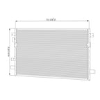 Replacement A/C Condenser Repair Part for Chrysler Pacifica (2004–2006)