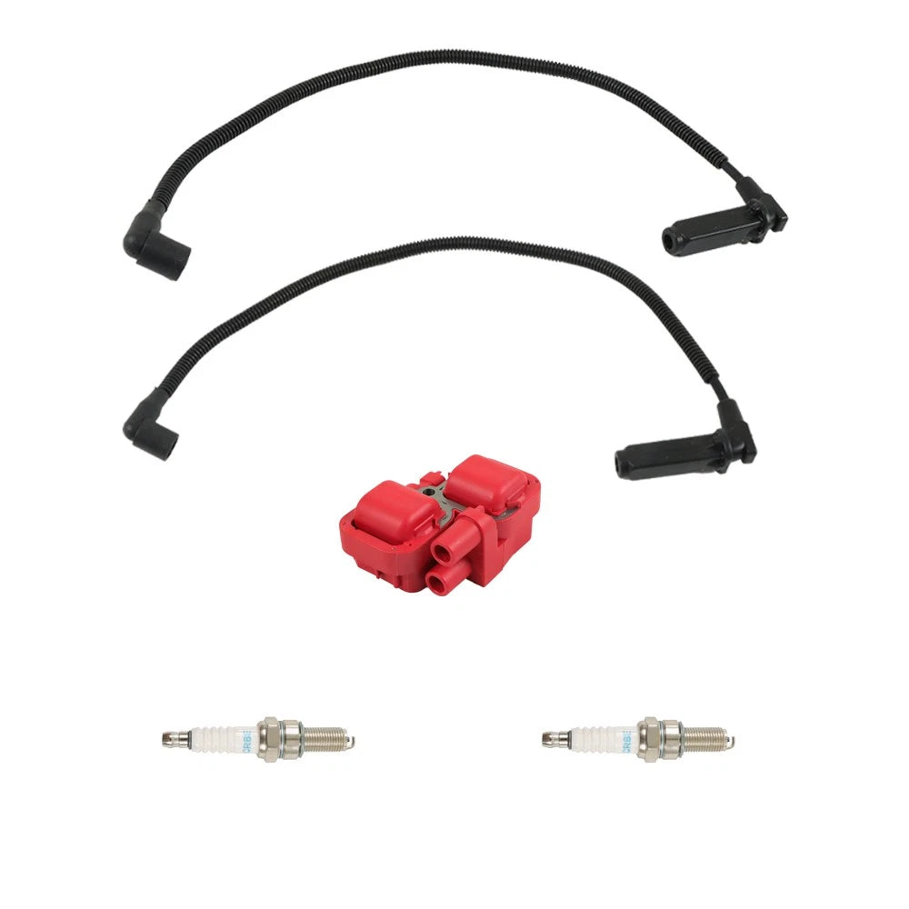 Ignition Coil & Spark Plug Set for Polaris Ranger Crew 800 (2011-2014)
