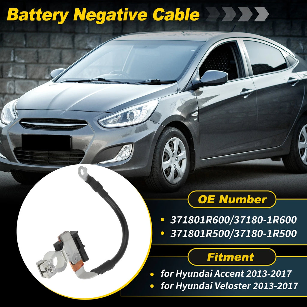 Battery Negative Sensor Cable for Hyundai Accent Veloster (2013–2017) No. 37180-1R600
