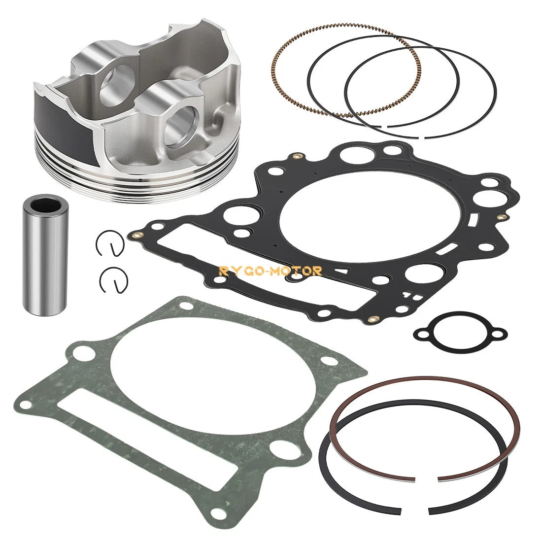 Forged Piston & Top End Gaskets for Yamaha Grizzly 660 YFM660F (2002–2008)