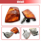 Pair Amber Front Corner Parking Signal Lights for Mercedes C-Class W202 (1994–2000)