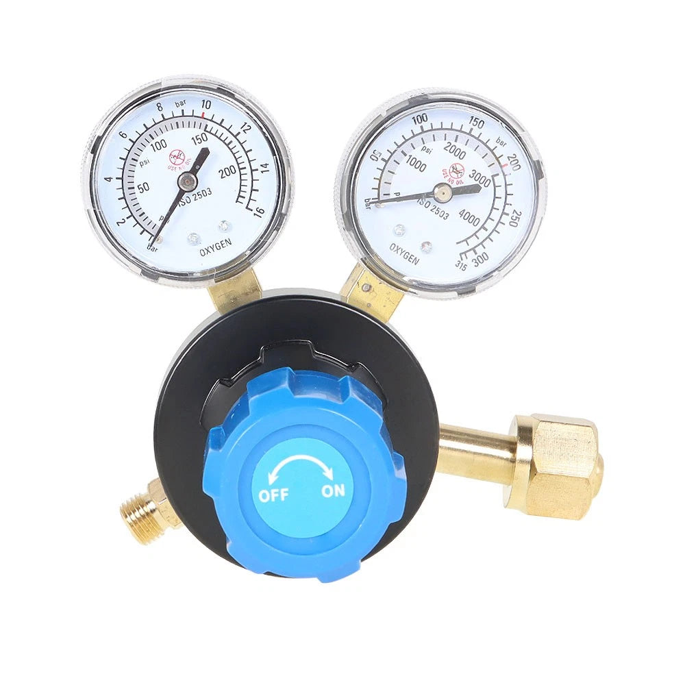 Dual Welding Gas Gauges for Universal Use