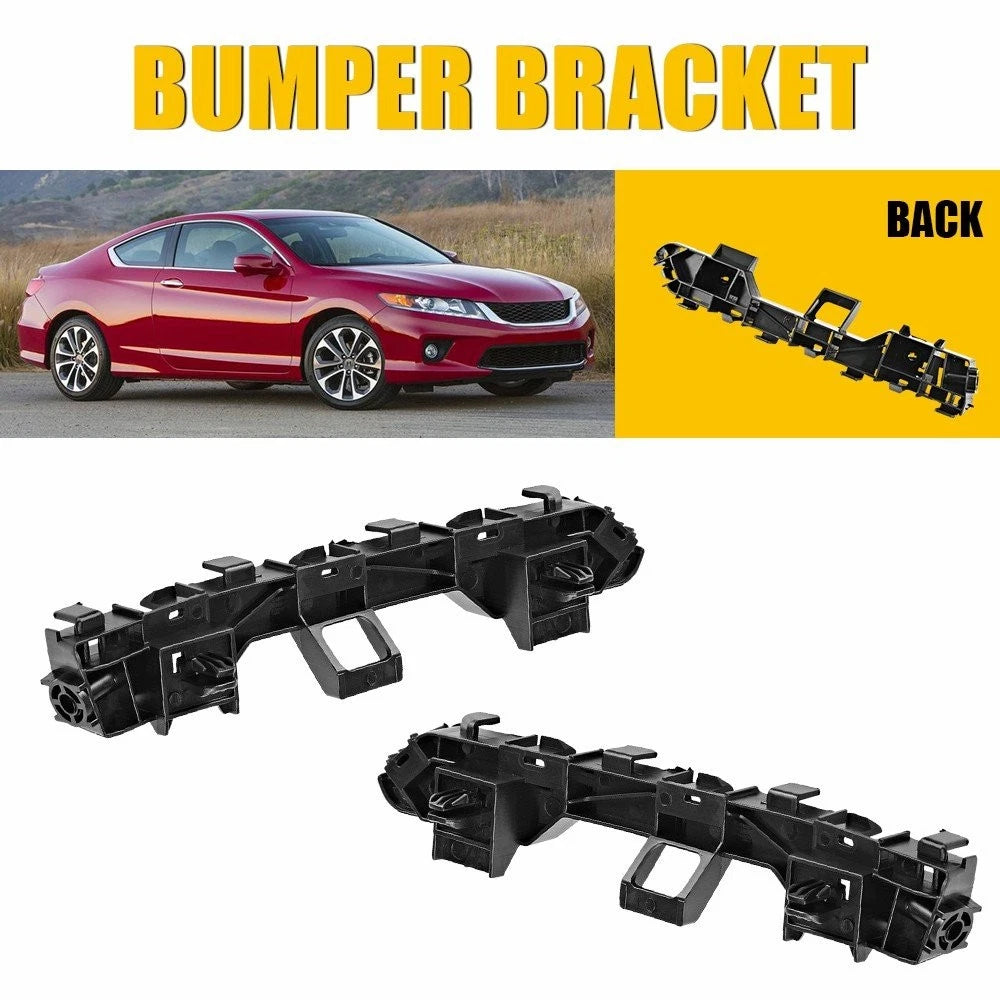 Set of 2 Front Bumper Brackets for Honda Accord Sedan (2013–2017) 71193T2AA01