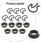 Complete Set Manual Transmission Shifter Bushings and Clips