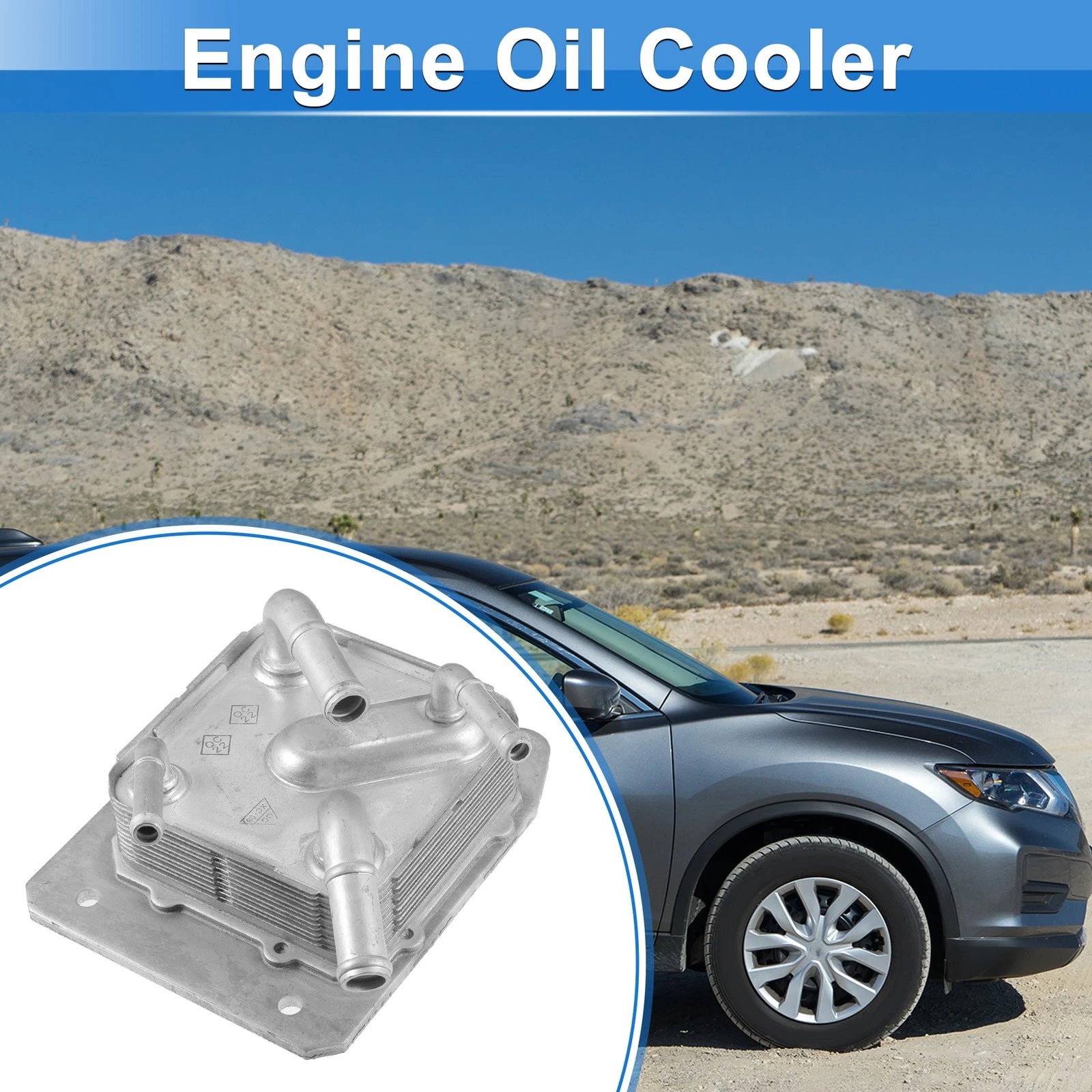 Engine Oil Cooler for Nissan Rogue (2014–2020) No.216063VX0A
