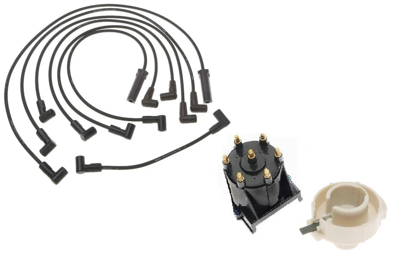 Pro Ign Wire Set & Distributor Cap Rotor Kit for Chevy S10 GMC G1500 (1982–1995)