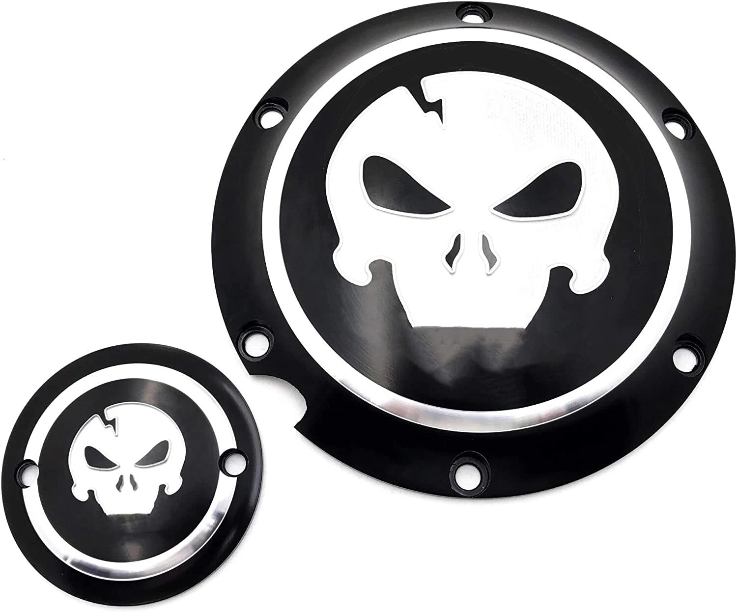 Black Derby Timing Cover for Harley Sportster XL XR 883 1200 Iron 48 72