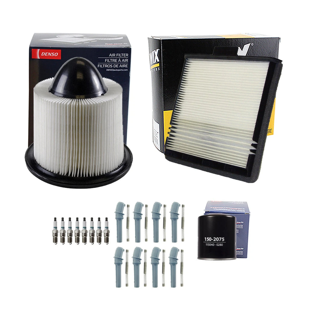 Tune Up Kit with NGK 8 Spark Plugs & Boot Kit for Ford Expedition F-250 Navigator (1997–2023)