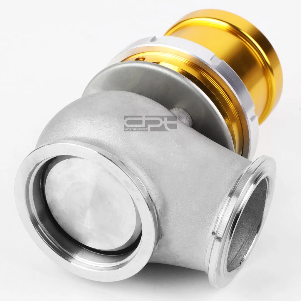 Universal 45mm Turbo V-Band Wastegate Bypass Exhaust +14 PSI Spring