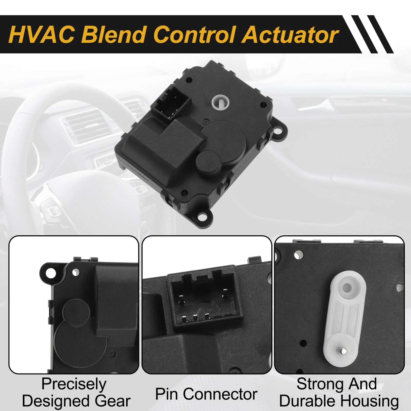 HVAC Heater Blend Door Actuator for Kia Spectra (2004–2009) No. 971592F000