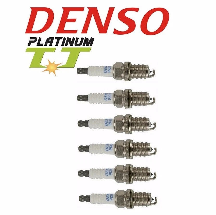 6X Power Spark Plugs for OEM Platinum Titanium TT Performance PK16TT (#4503)
