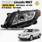 HID/Xenon Headlight for Lincoln MKT (2010–2019) Left Driver W/O Bulb W/O Ballast