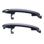 2 x Front Left & Right Door Handle Black for Hyundai Santa Fe CM (2005–2012)