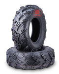 2 UTV ATV Tires 25x8-12 25x8.00-12 8PR for WANDA