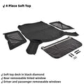 Replacement Tinted Windows & Soft Top for Jeep Wrangler JK (2010–2018)