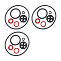 Carburetor Gasket Set for GX110, GX120, GX140, GX160