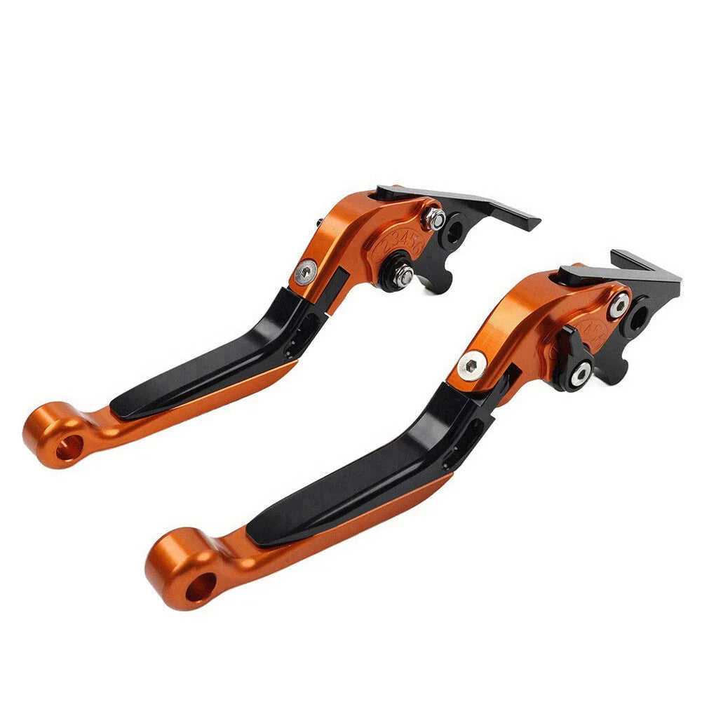 Orange Extendable Brake Clutch Levers for Honda CB599 CB600 CB919 (98-06)