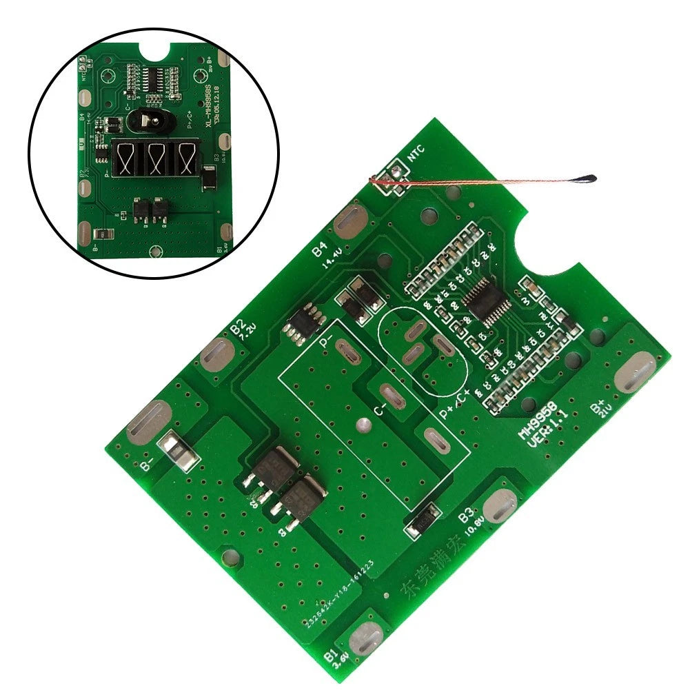 Li-ion Battery Power Charge Board for 5S 20A 18V 21V