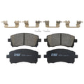 Set of 4 Front Disc Brake Pads for Subaru Forester (1998–2002) Ceramic