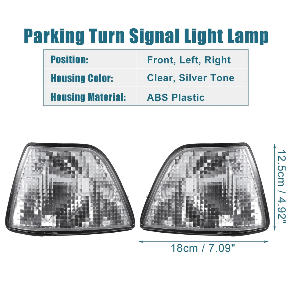 Pair Clear Turn Signal Light for BMW E36 3 Series (1992–1998)