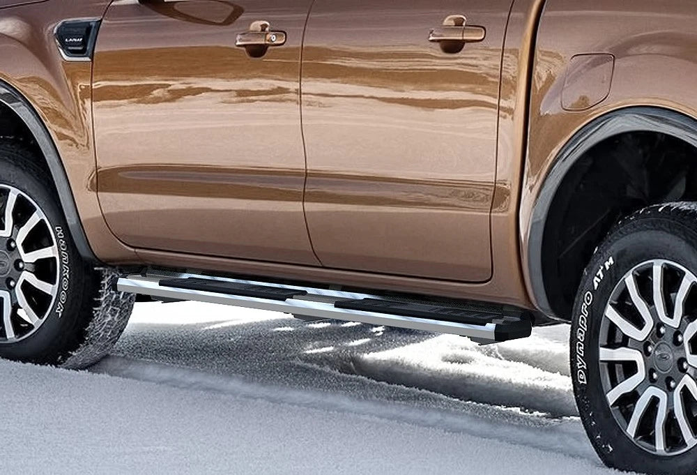 Chrome OE Style Running Boards for Ford Ranger SuperCrew Cab (2019-2026)