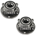 Set of 2 Front Wheel Bearing and Hub Assemblies for Audi VW Passat (FWD)