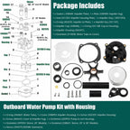 Water Pump Impeller Kit for Johnson 130HP RJ130PXSSS (2000)