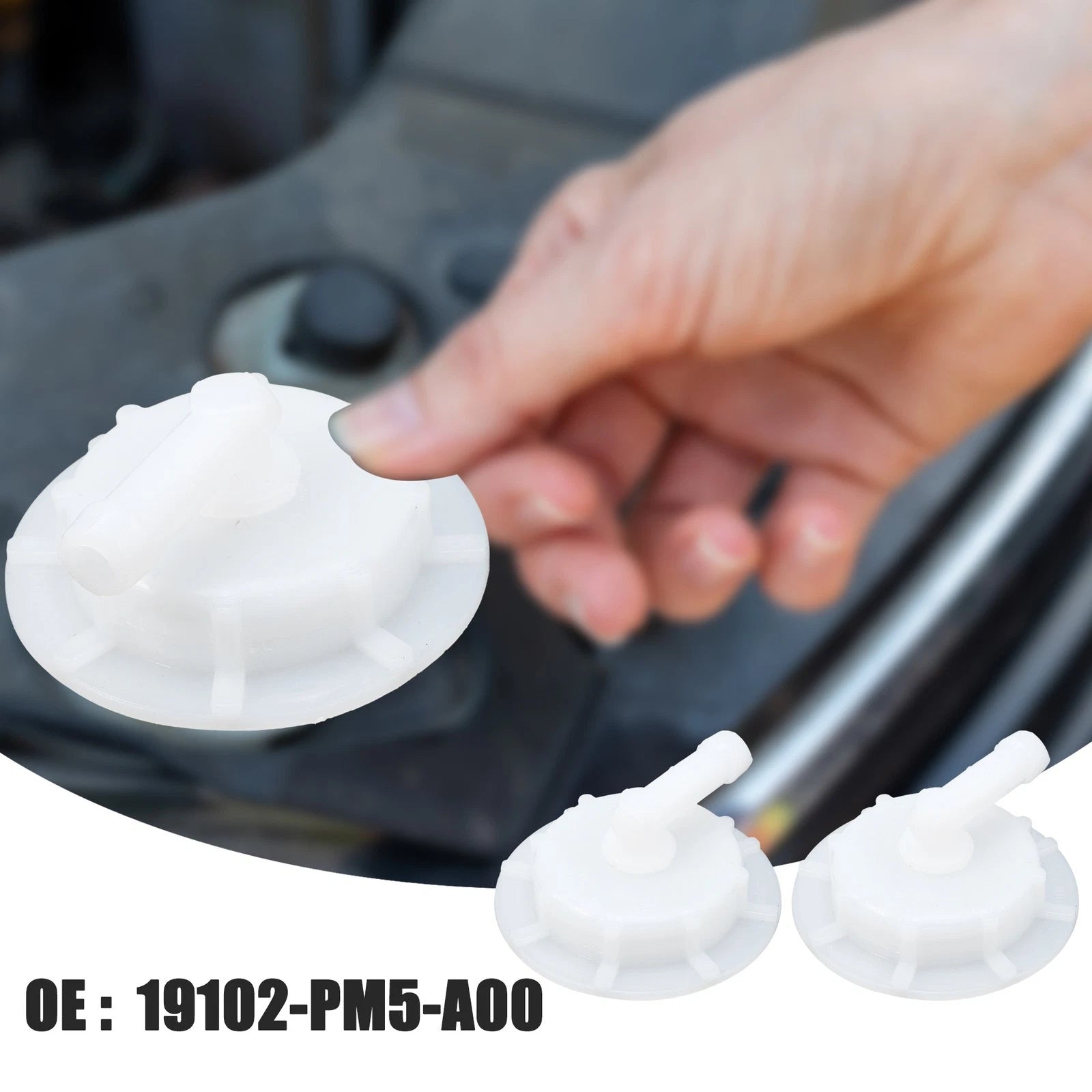 2 Pcs Coolant Reservoir Tank Cap for Honda Accord, Acura CL 
