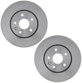 Set of 2 Front Disc Brake Rotors for Chevy Bolt EV Cruze Sonic Volt (2017–2022)