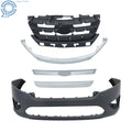 Front Bumper Cover & Chrome Grille for Ford Fusion (2010–2012)