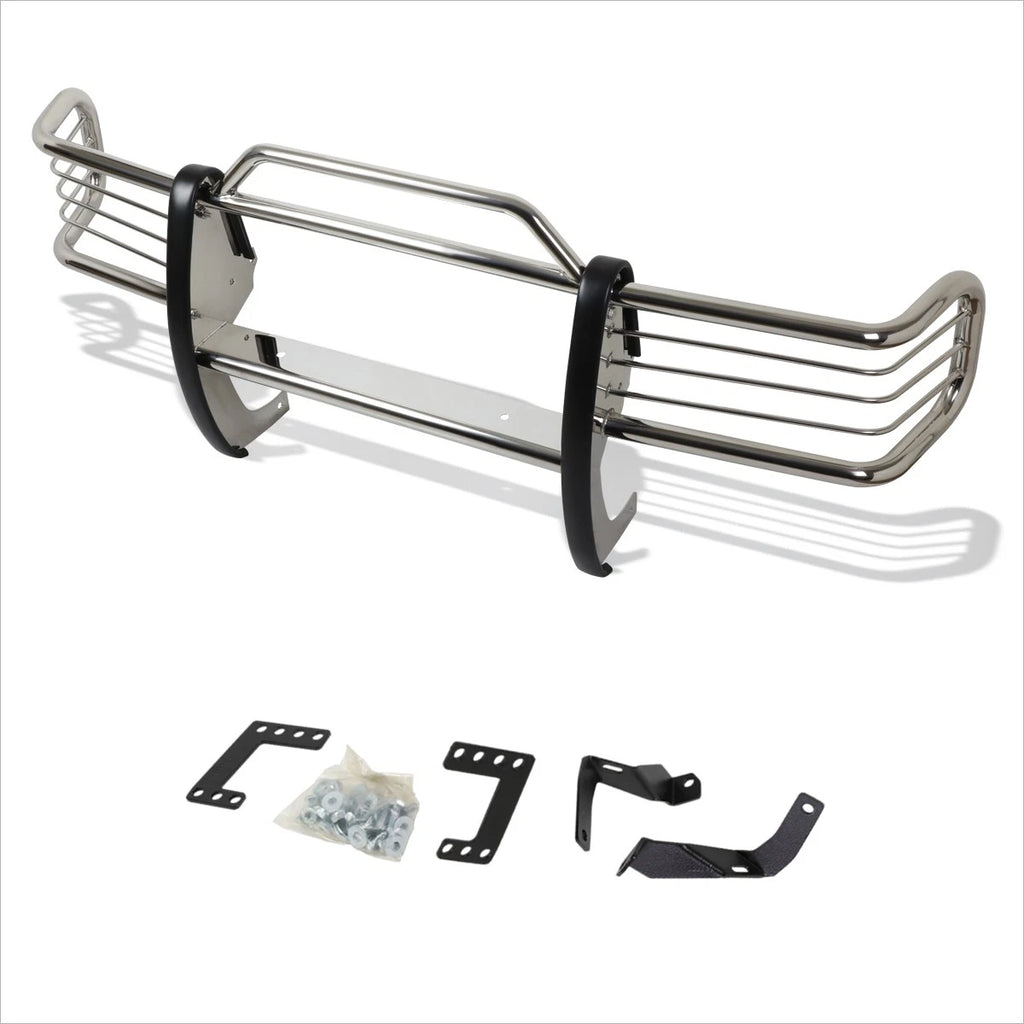 Chrome Front Bumper Brush Grill Guard for Jeep Grand Cherokee ZJ (1993–1998)