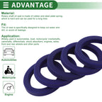 Set of 5 Oil Seal Rotary Shaft Seal 40x55x7.2mm High Pressure TPU