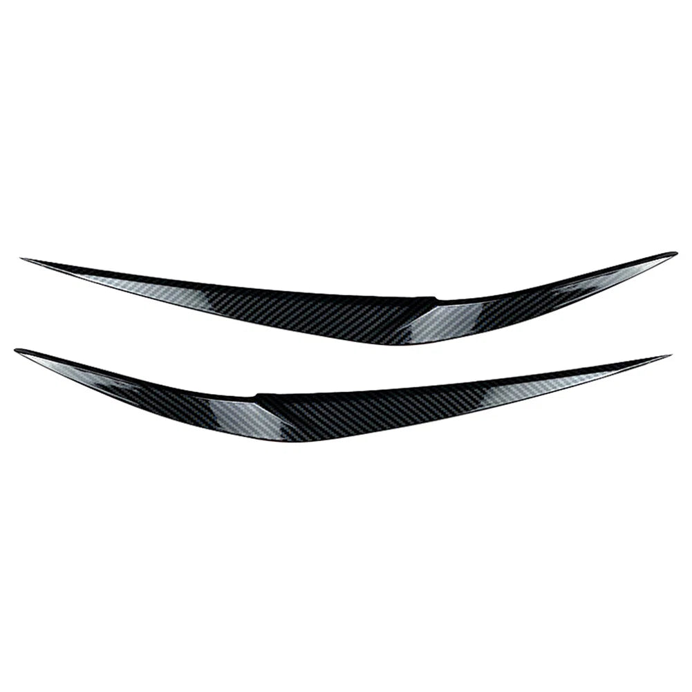 2 Pcs Headlight Eyebrow Eyelid Cover Trim for BMW X1 F48 (2016–2020)