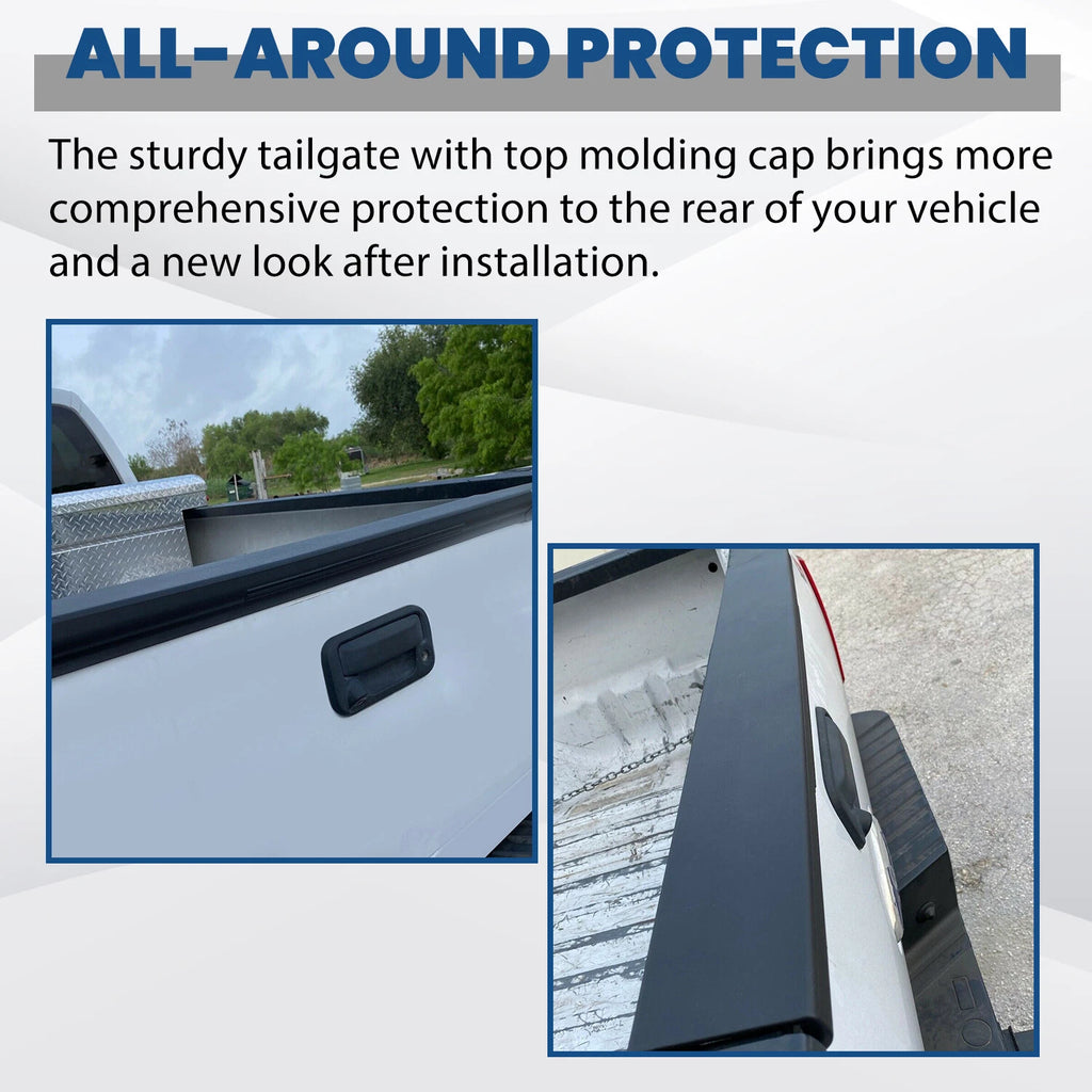Rear Tailgate Step Pad Molding Cap for Ford F250 F350 (2011–2016)