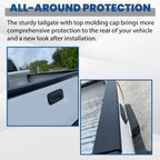 Rear Tailgate Step Pad Molding Cap for Ford F250 F350 (2011–2016)
