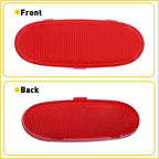 Set of 2 Front Door Panel Reflector Light Covers for Dodge Ram 1500 2500 3500