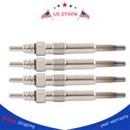 Set of 4 Dual Coil Diesel Glow Plugs for Volkswagen VW 1.9L TDI (2001–2004)