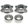 Set of 2 Wheel Bearing & Hubs for Audi A4 Quattro RS4 AWD (2002–2008)
