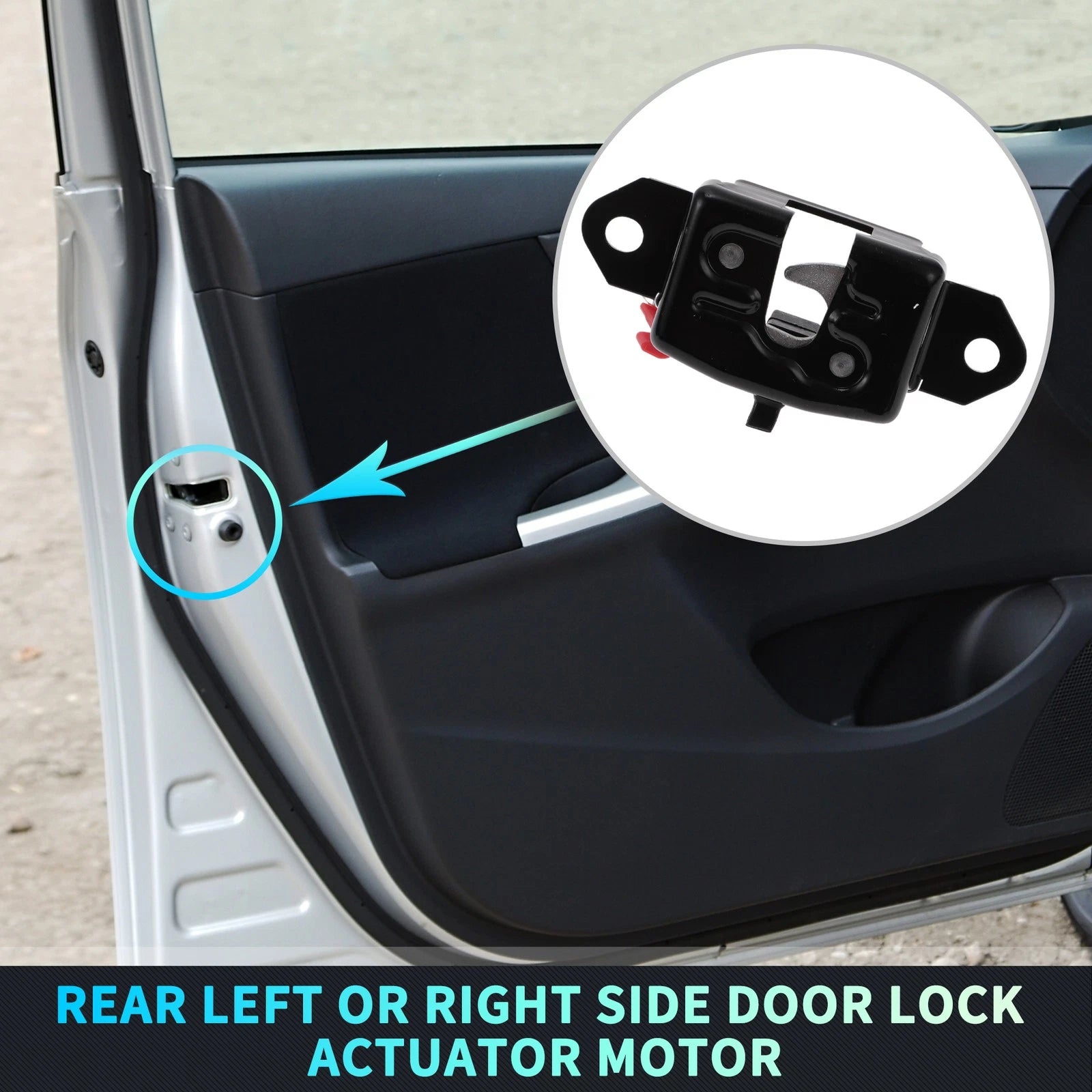 Rear Liftgate Door Lock Actuator Motor for Nissan Titan (2004–2012) No. 90503JT30A
