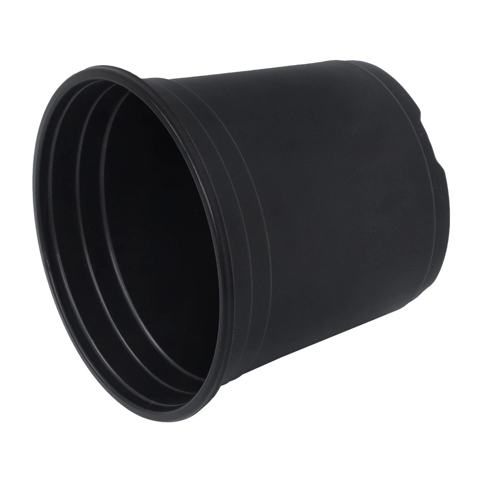 Set of 100 Plastic Flower Nursery Pots with Drainage Hole