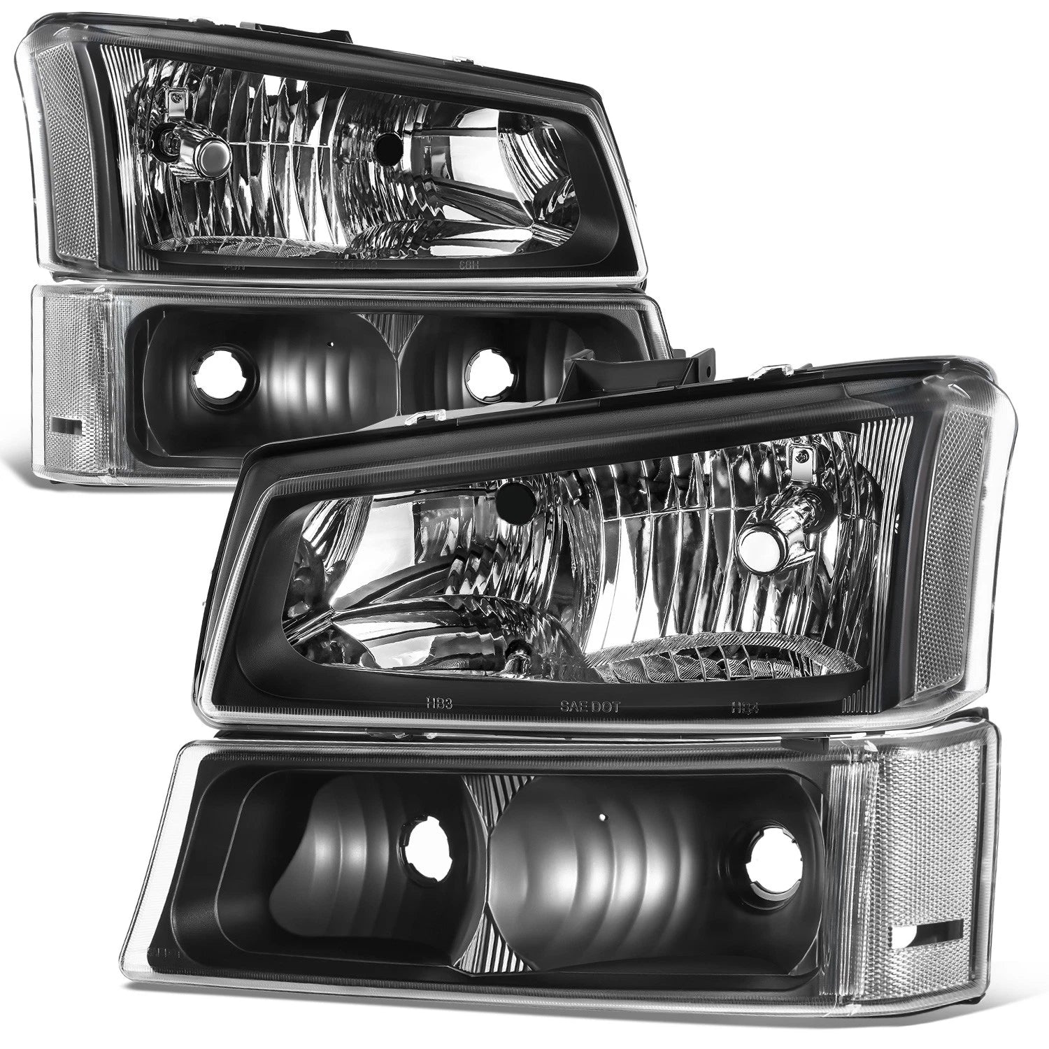 Headlight Bumper Turn Signal Lamp for Avalanche Silverado (2003–2007)
