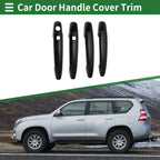 Door Handle Cover Trim for Toyota Highlander (2008–2013) Black