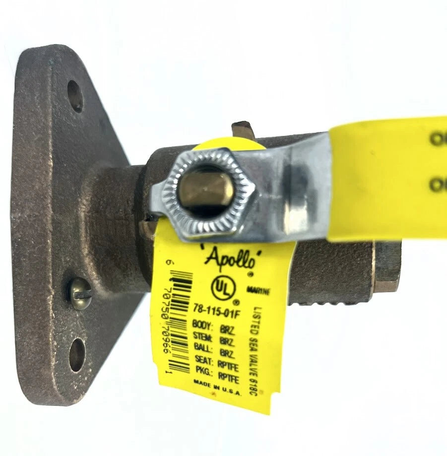 Conbraco Sea Flange Valve 3/4in for Apollo (78-115-01F)