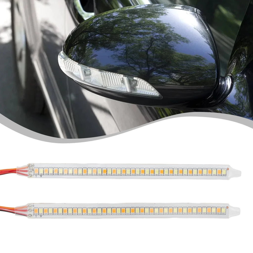 LED Flowing Turn Signal Lamp for 14CM/18CM Car Rearview Mirror