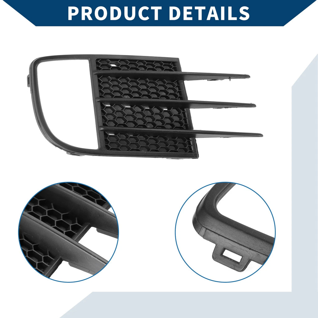 1pc Fog Light Grill for Volkswagen GTI (2010–2014) No.5K0853665C