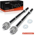 2X Front Inner Steering Tie Rod End for Nissan Sentra (2007–2012)