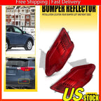 Set of 2 Rear Bumper Reflector Lights for Toyota RAV4 (2013â2015)